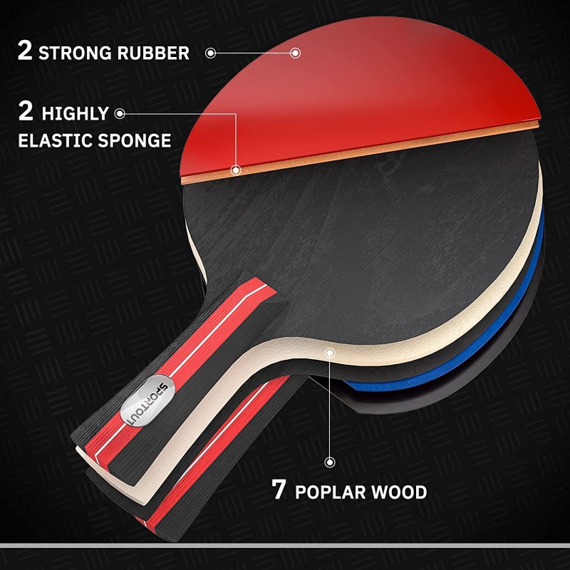 Pala Carbon para Ping Pong - BipAndBip