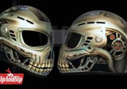 aerografiar el casco de tu moto